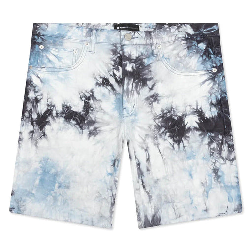 Purple Brand P020 Tiedye Jacquard Monogram Short Mens Pants & Shorts Free Shipping Worldwide