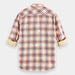 Scotch & Soda Bonded Checked Organic Shirt Mens Tees 8719027205542 Free Shipping Worldwide