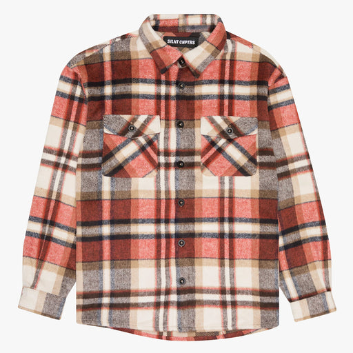 SILNT CHPTRS ’Motive’ Plaid Flannel Shirt Men’s Shirts 704415197651