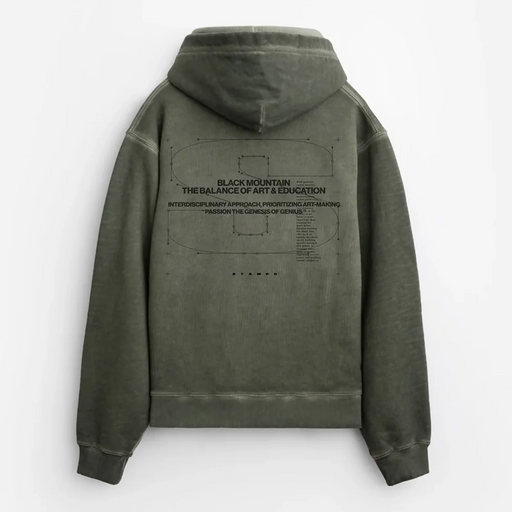 STAMPD Mountain Oiled Wash Transit Hoodie Mens Hoodies 840200641821 Free Shipping Worldwide