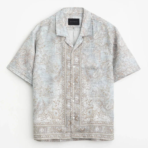 STAMPD Rug Camp Collar Buttondown Men’s Shirts 840200644464 Free Shipping Worldwide