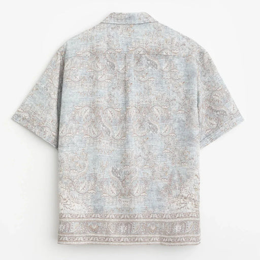 STAMPD Rug Camp Collar Buttondown Men’s Shirts 840200644464 Free Shipping Worldwide