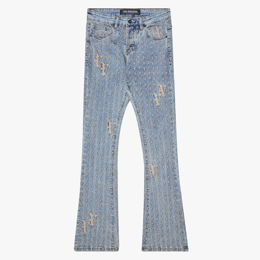 Valabasas ’Asterisk’ Stacked Flare Jean Men’s Pants VALABASAS 704415097180