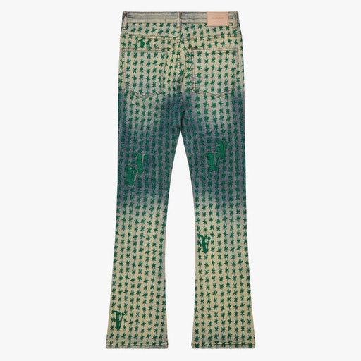 Valabasas ’Asterisk’ Stacked Flare Jean Men’s Pants VALABASAS