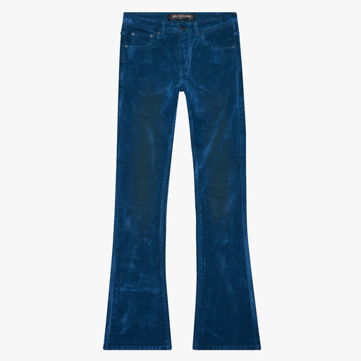 Valabasas ’Luxe’ Suede Stacked Flare Jean Men’s Pants 704415128594