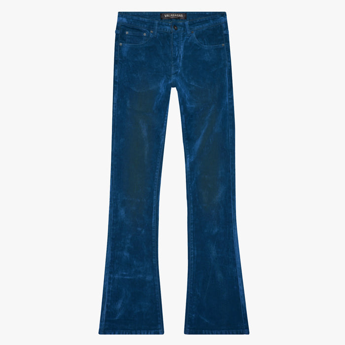 Valabasas ’Luxe’ Suede Stacked Flare Jean Men’s Pants 704415128594