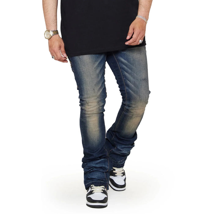 Valabasas Super Stacked Achilles Denim Jean Mens Pants & Shorts VALABASAS Free Shipping Worldwide