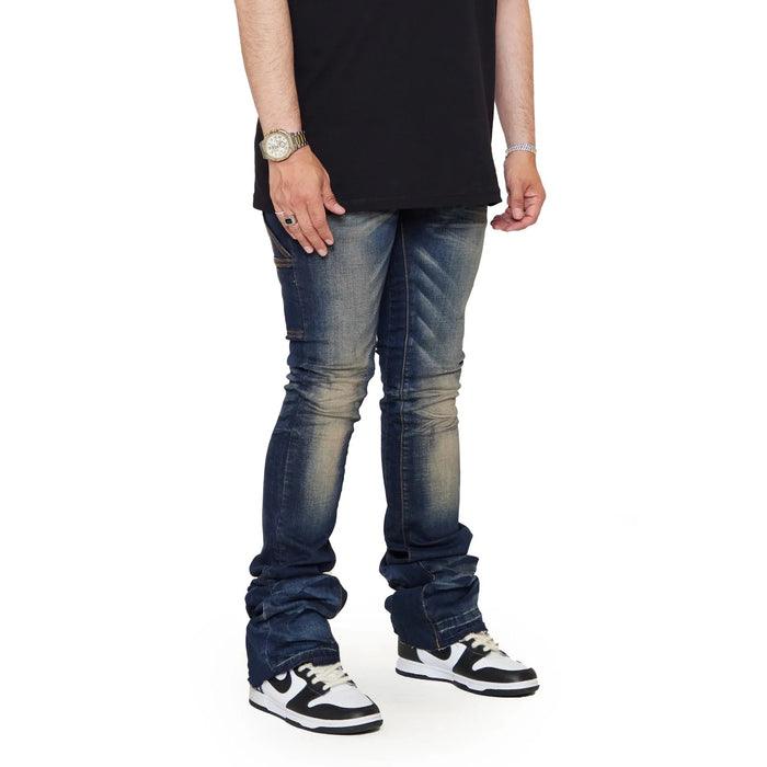 Valabasas Super Stacked Achilles Denim Jean Mens Pants & Shorts VALABASAS Free Shipping Worldwide