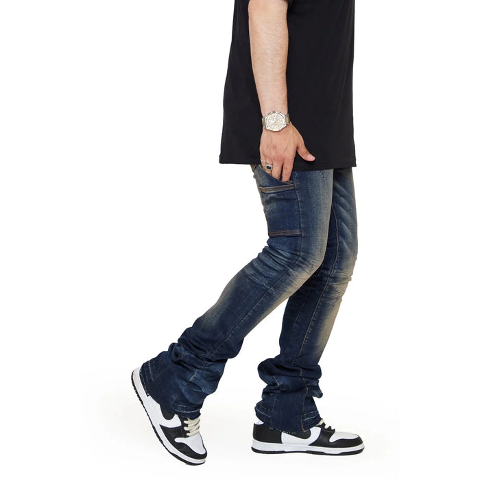 Valabasas Super Stacked Achilles Denim Jean Mens Pants & Shorts VALABASAS Free Shipping Worldwide