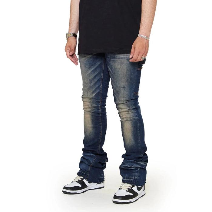 Valabasas Super Stacked Achilles Denim Jean Mens Pants & Shorts VALABASAS Free Shipping Worldwide