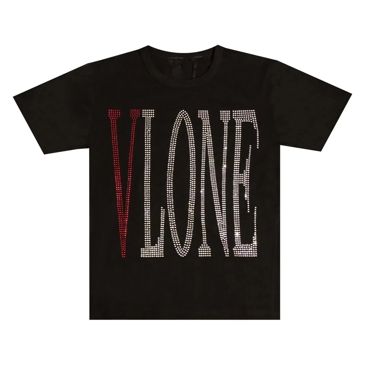 Vlone outlets Friends Rhinestone T Shirt Brand New Small