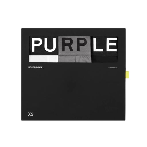 Purple Brand Boxer Brief Three Pack Men’s Underwear 197027076078