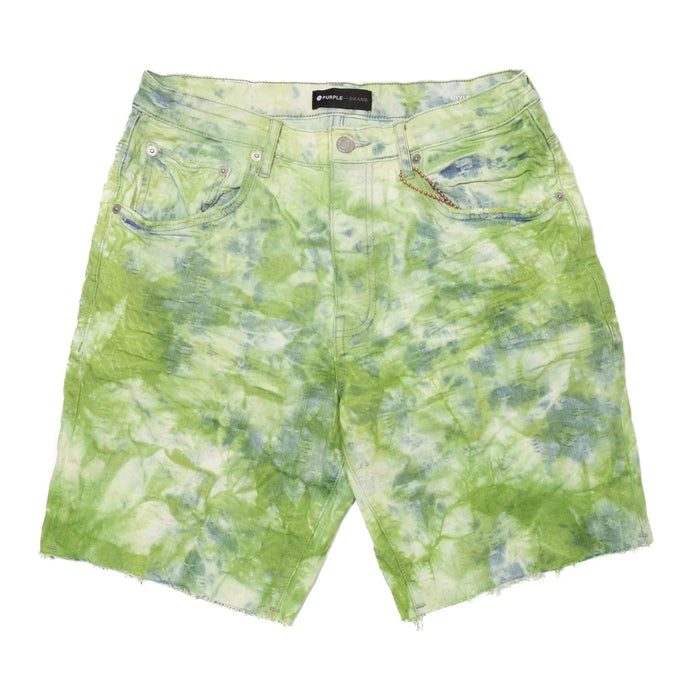 Purple Brand P020 Camo Tie-dye Jacquard Monogram Short Mens Pants & Shorts Free Shipping Worldwide