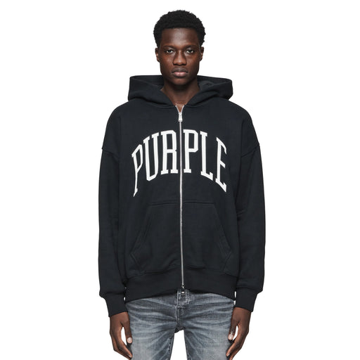 Purple Brand Collegiate Zip Up Hoodie Men’s Hoodies 197027062521