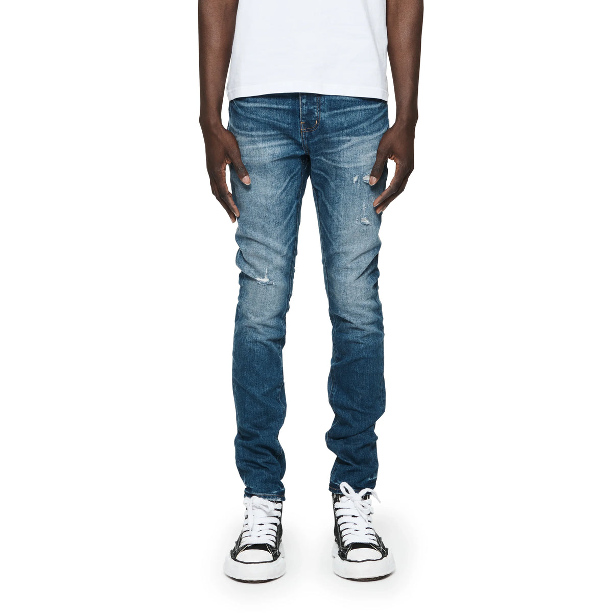 whatwinmetawinwears, ✨ Win Metawin wears . All @prada . 🧥Denim shirt . 👕  Cotton T-shirt . 👖 Comfort denim five-pocket jeans . 👝 Brique brushed