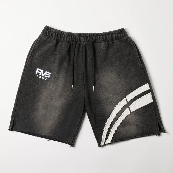 RVS Labs Dark Washed ’Lotus’ Shorts Men’s 512031